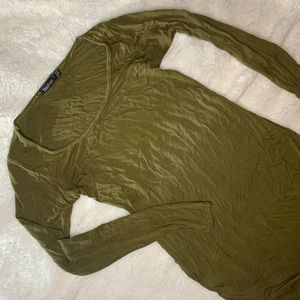 Olive longsleeve sundress
